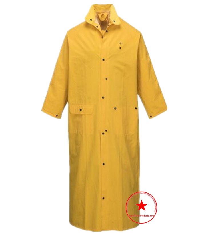Men's 100% PVC Raincoat for Outdoor .jpg
