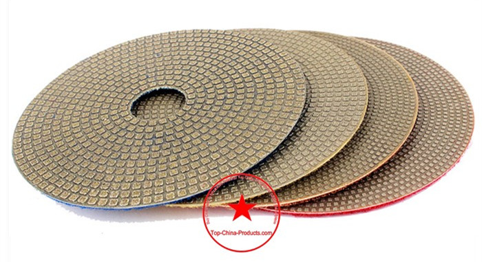 Quality Electroplated Diamond Polishing Pads ZL-123E