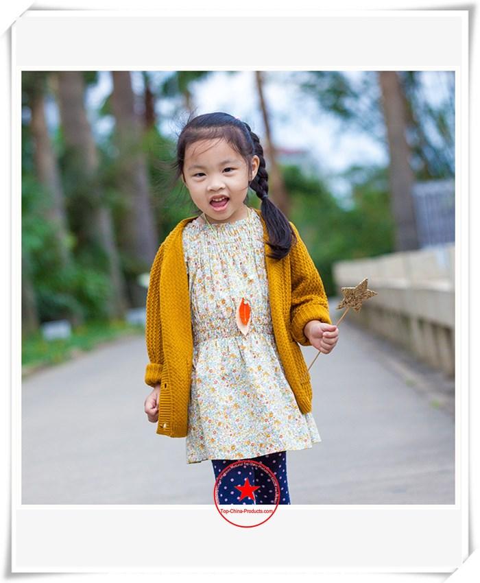 Spring / Fall Knitted Cardigan Original Children Clothing