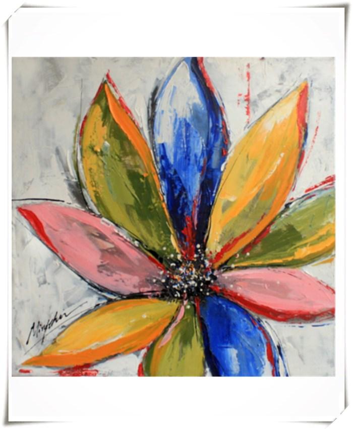 Decorative Flower Oil Paintings for sale