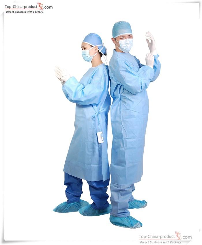 Disposable Surgical Gown Medical Supply Sterilized Hospital Operating Theater Gowns
