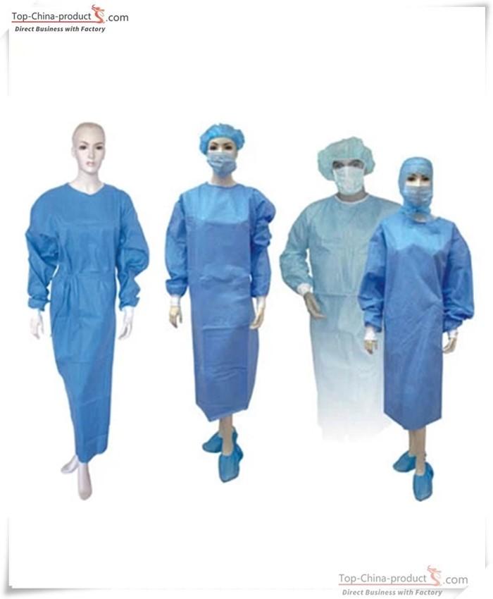 Medical Nonwoven Disposable Surgeon Gown for protecting COVID-19