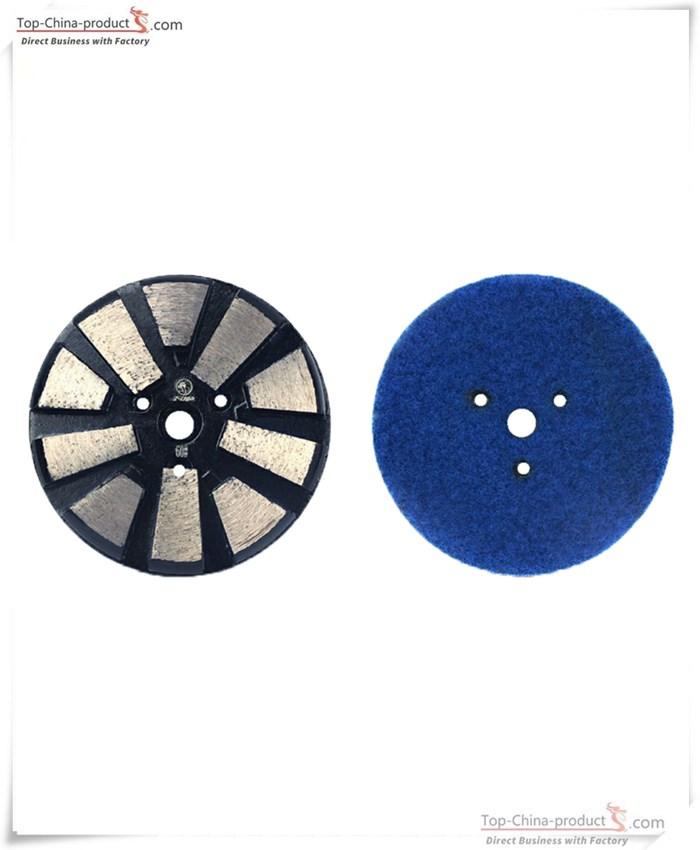 3 Inch Metal Floor Polishing Pad for Concrete ZL-16Z