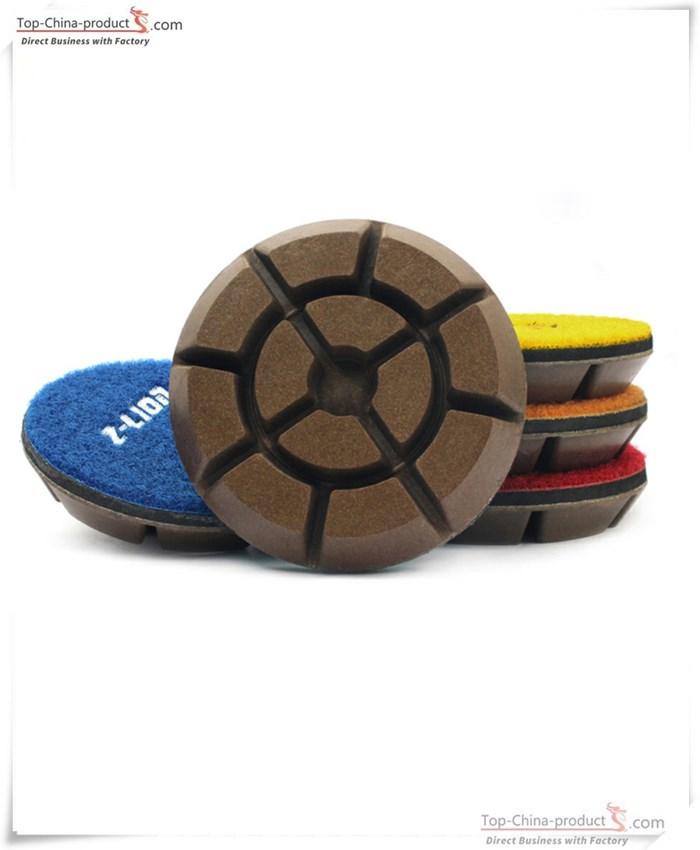 Semi-Metal Floor Polishing Pads For Concrete ZL-16KM